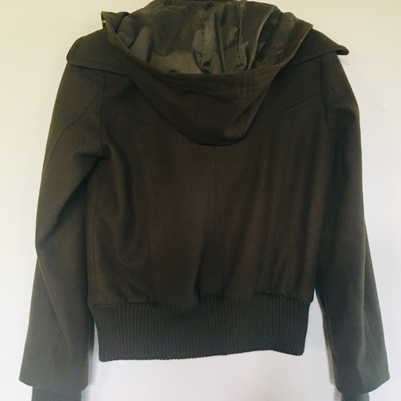 Wool cropped jacket - Picture 2 of 6